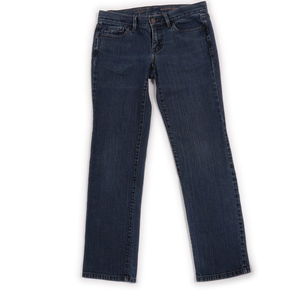 Loft Modern Slim Jeans	Blue	Size	2P